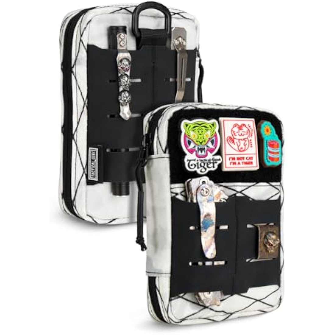 Tactical Geek MOLLE EDC Waist Pouch – Nylon Utility Tool Organizer Bag