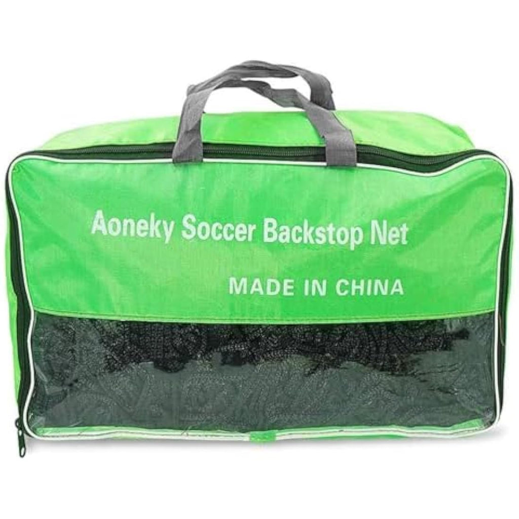 Aoneky Heavy Duty Soccer Backstop Net – 4" Mesh Polyester Barrier