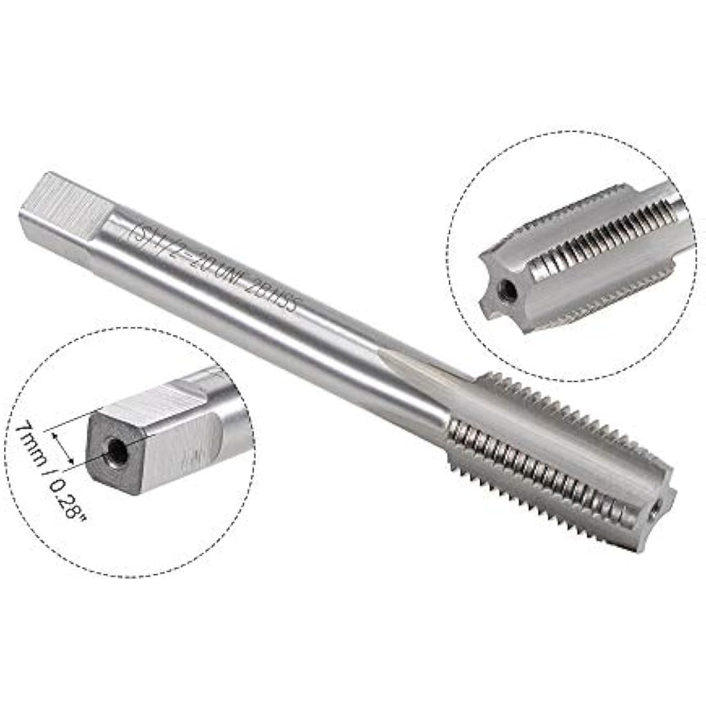 1/2"-20 UNF Tap and Die Set | HSS Machine Threading Tools