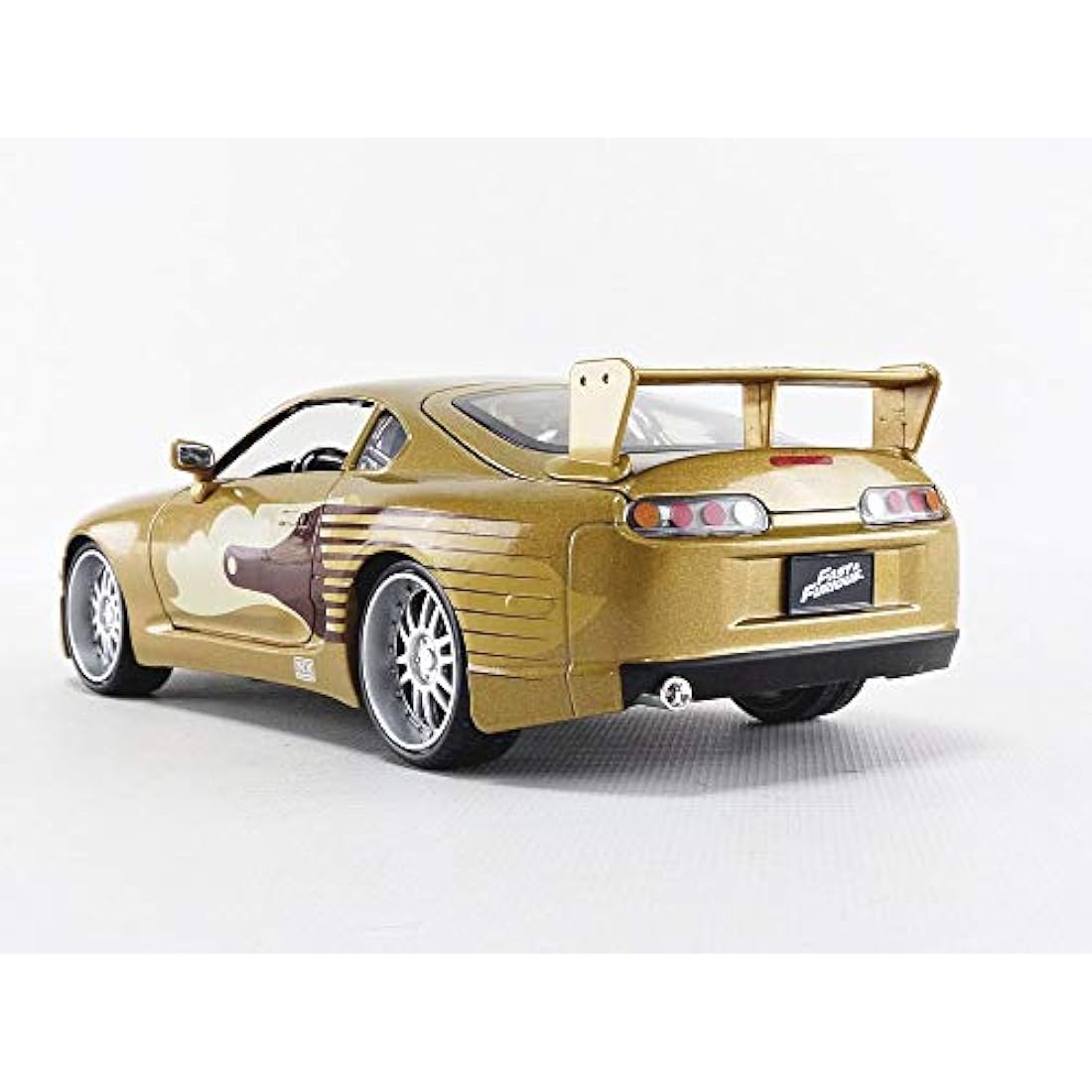 Jada Fast and Furious 1:24 '95 Toyota Supra Diecast Model Car - Gold