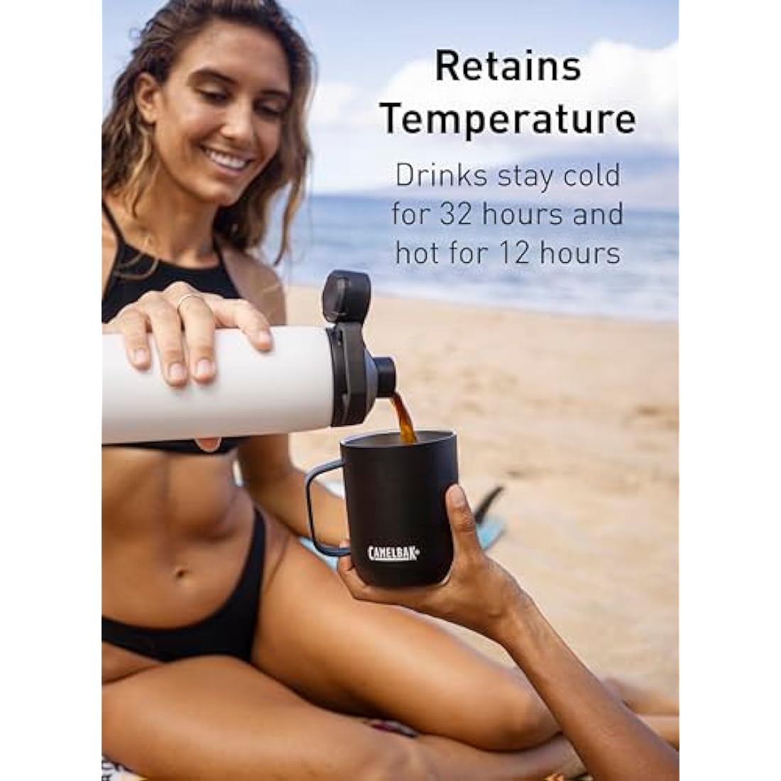 CamelBak Chute Mag Insulated Water Bottle – Leakproof Powder Coated