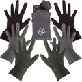 Leafy Boo Bamboo Eczema Gloves for Women - Overnight Moisturising, 3 Pairs