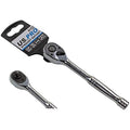 US PRO 1/4" Drive 72T Quick Release Reversible Ratchet Socket Wrench