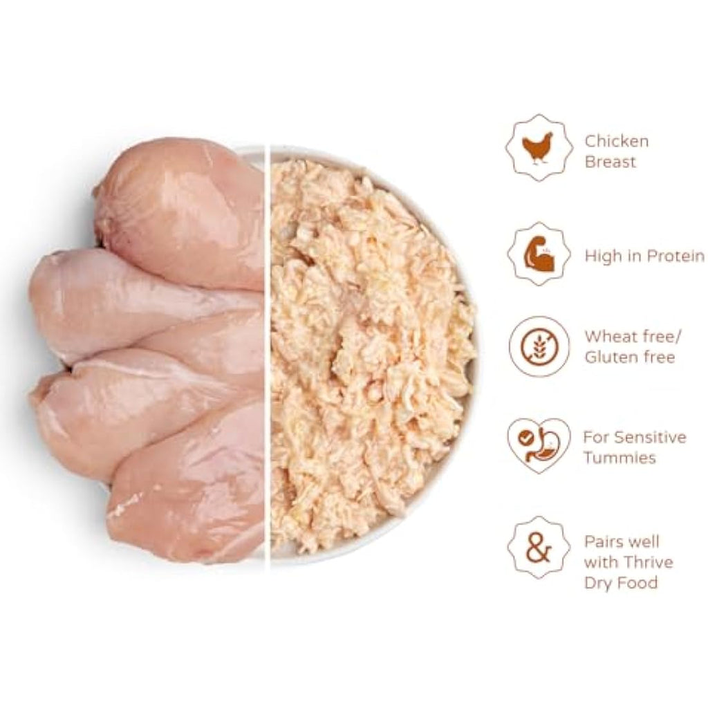 Thrive Chicken Breast Grain-Free Natural Cat Food - 12 Pack Case