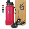 hydro2go Insulated Stainless Steel Water Bottle – Magenta, 950 ml
