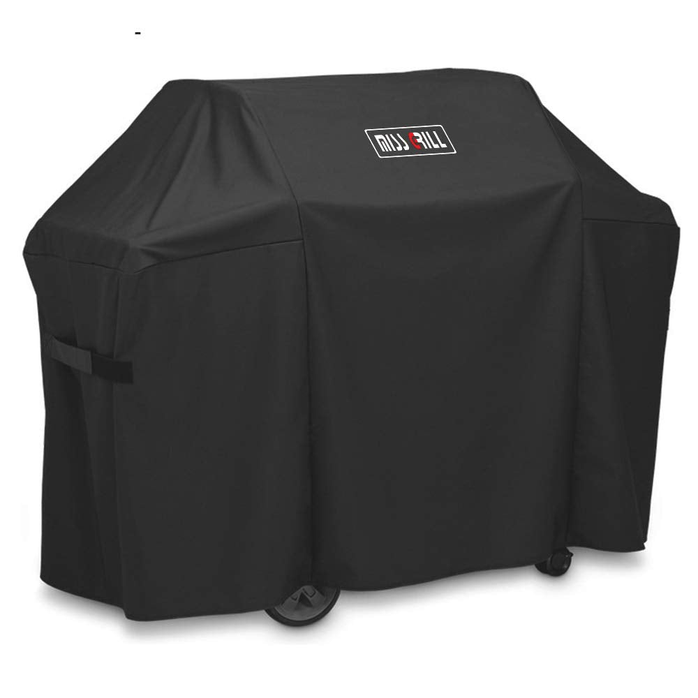 DallasCover Heavy Duty Grill Cover for Weber Genesis II 300 Series, 58-Inch