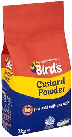 Bird's Original Instant Custard Powder Dessert Mix - 3kg Tub