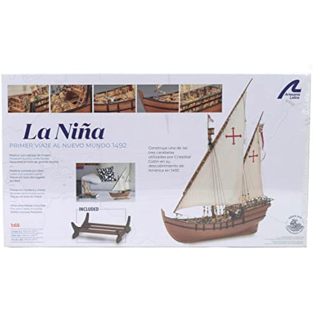 Artesania Latina La Niña Wooden Ship Model Kit - 1:65 Scale - 22410