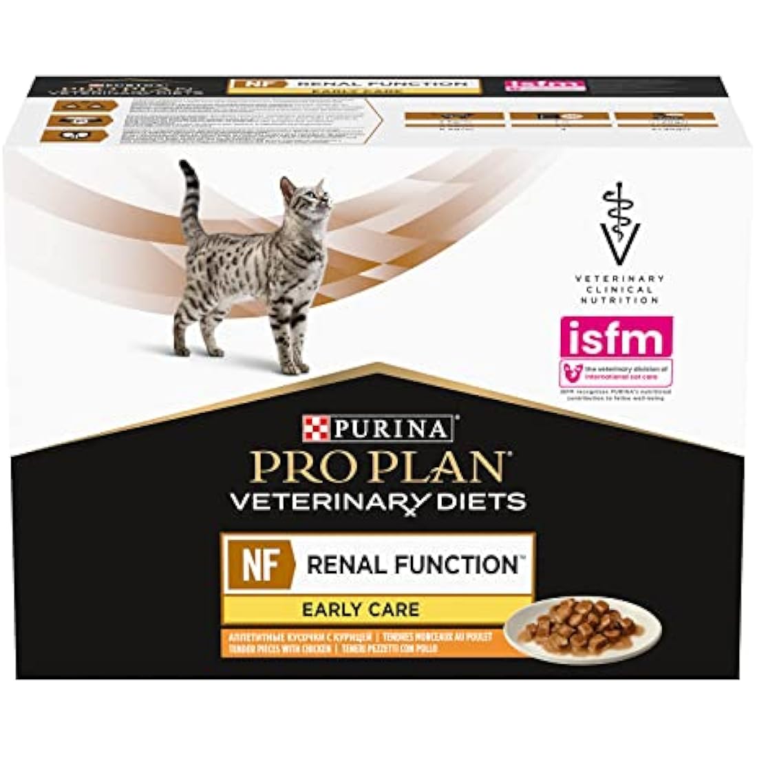Pro Plan Veterinary Diets NF Renal Function Cat Food - Chicken 10x85g