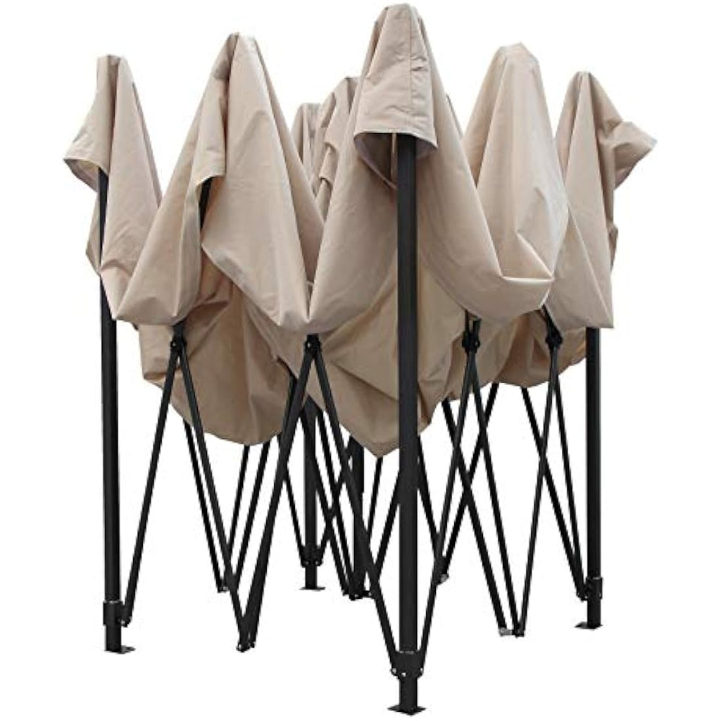 Jolof Store 2.5x2.5m Heavy Duty Waterproof Pop Up Gazebo – Beige
