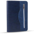KXF A5 PU Leather Zipped Conference Folder | Refillable Ring Binder Padfolio