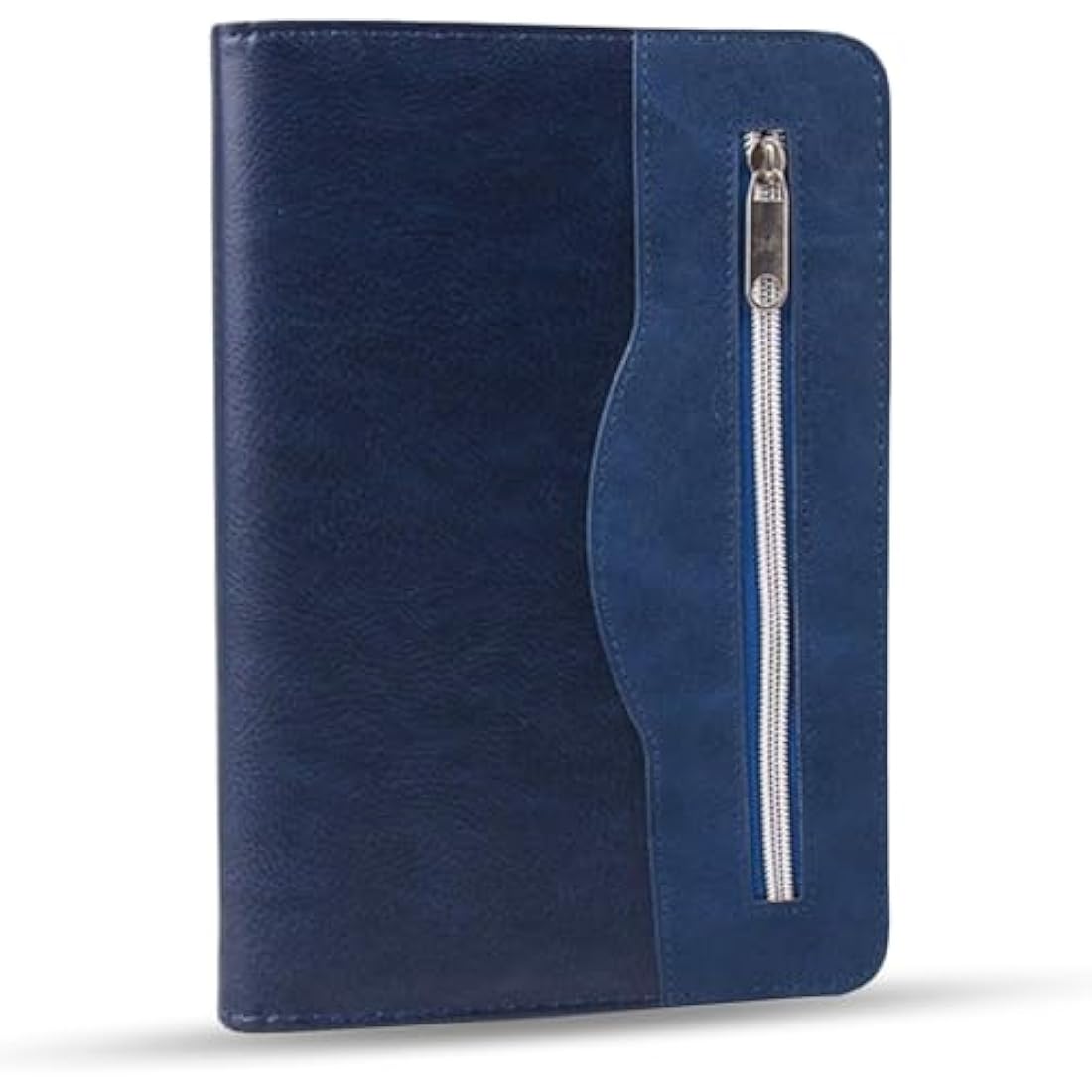 KXF A5 PU Leather Zipped Conference Folder | Refillable Ring Binder Padfolio