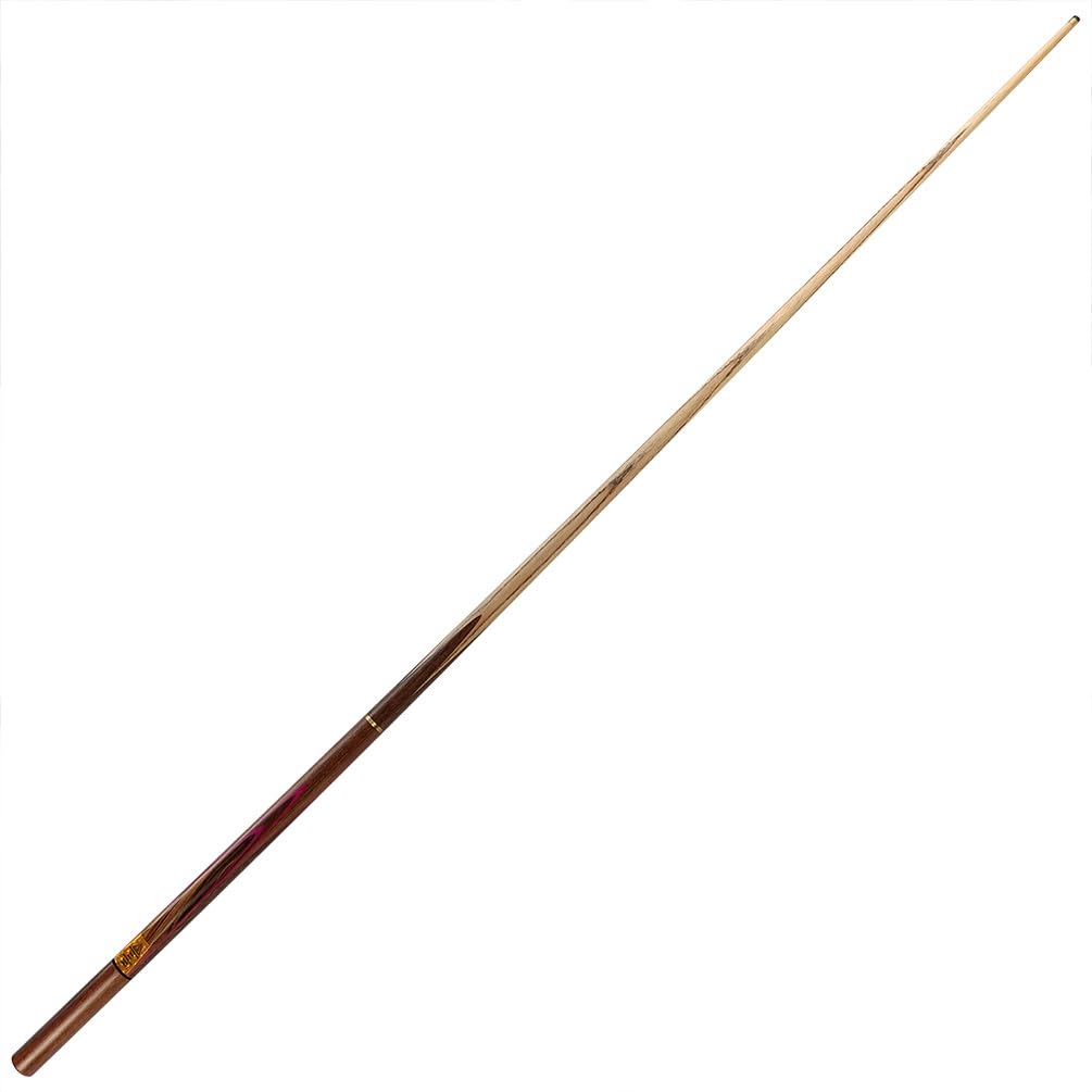 CUESOUL 57 Inch Walnut 3/4 Snooker Cue - 18oz Ash Wood with Extension