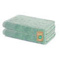 Lavea 100% Cotton Bath Towels Set of 2 | 60x120cm Absorbent Eucalyptus