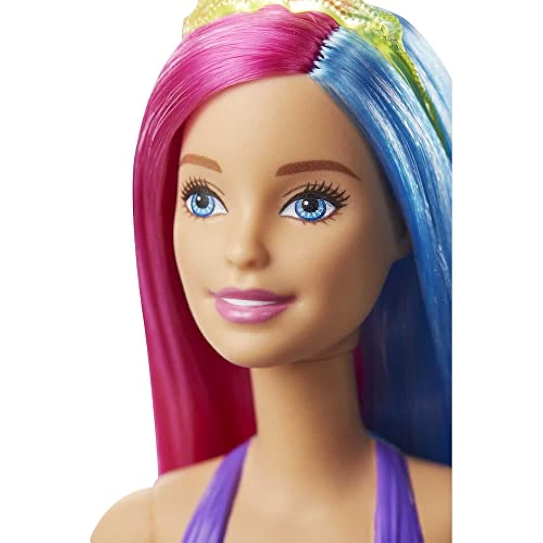 Barbie Dreamtopia Mermaid Doll – 12-Inch Pink and Blue Hair (GJK08)