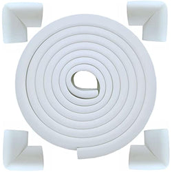 M2cbridge L-Shape Extra Thick Foam Edge and Corner Guard Set – Off White