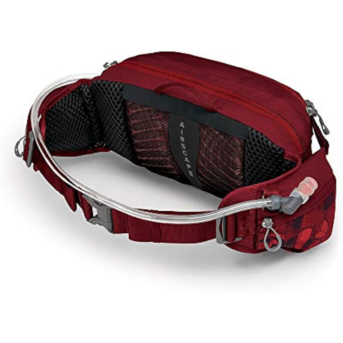 Osprey Seral 7 Lumbar Biking Hydration Pack with 1.5L Reservoir – Red