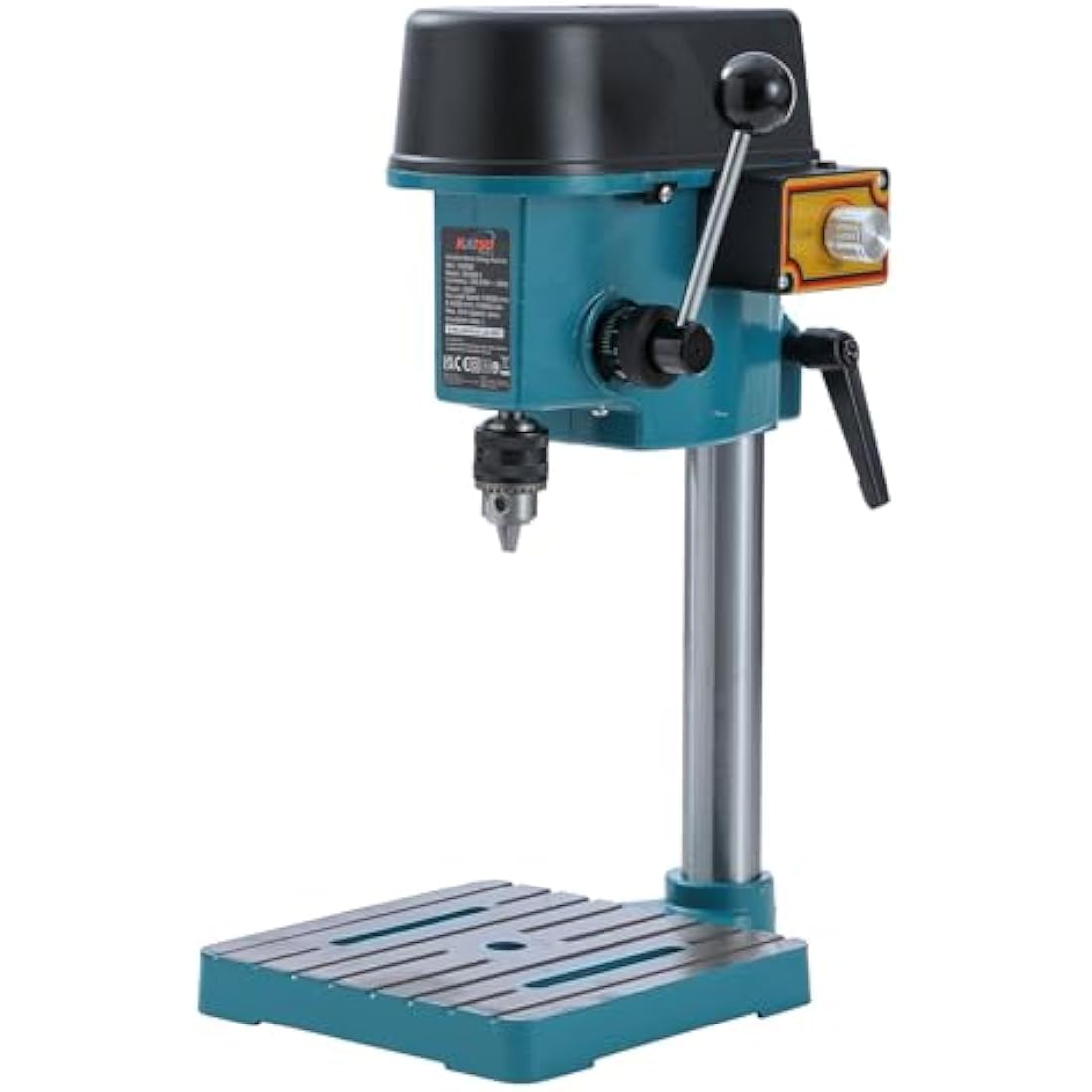 KATSU Mini Bench Drill Pillar Press - 100W Variable Speed 6mm Chuck