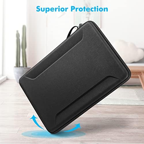 FINPAC Shockproof Laptop Hard Shell Sleeve for MacBook Air & Pro 13-14"