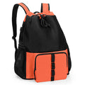Fasrom Mesh Beach Backpack – Sand-Free Bottom Gym & Swim Bag, Orange
