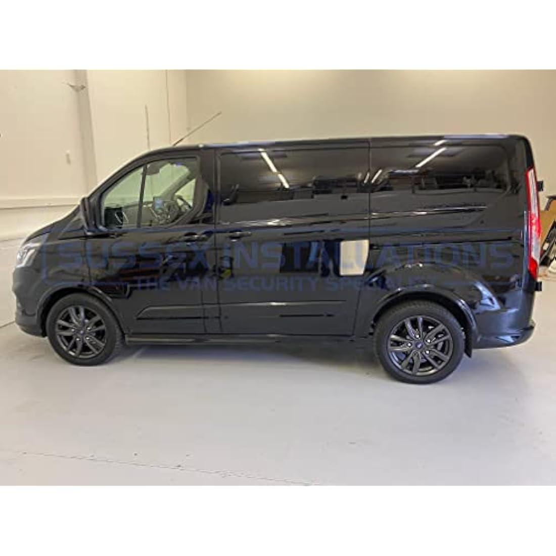 Ford Custom Van Door Security Shield – Stainless Steel