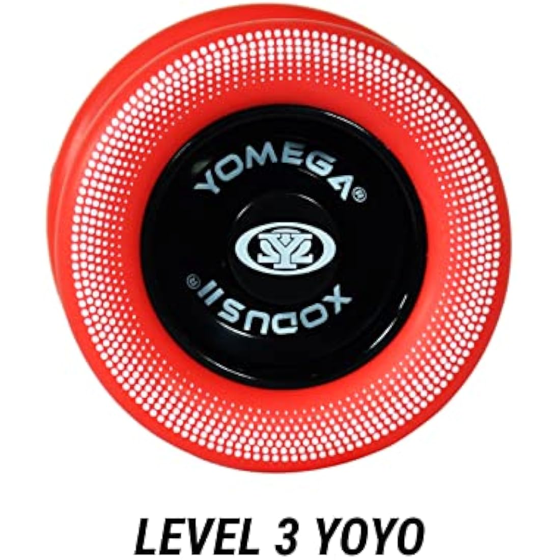 Yomega Xodus II Responsive YoYo – Wing Shape with Rubber Rims, Black Red