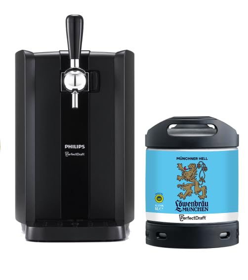 Philips PerfectDraft HD3761/60 Beer Cooler & Dispenser with Lowenbrau Keg