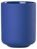 Zone Denmark Ume Toothbrush Cup – Minimalist Ceramic Holder, Indigo Blue