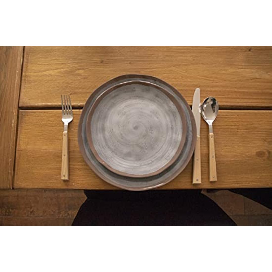 Bo-Camp Melamine Dinnerware Set – 12-Piece Unbreakable Camping Crockery