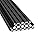 2020 V-Slot Aluminum Extrusion 48" Black for CNC - 10 Pack