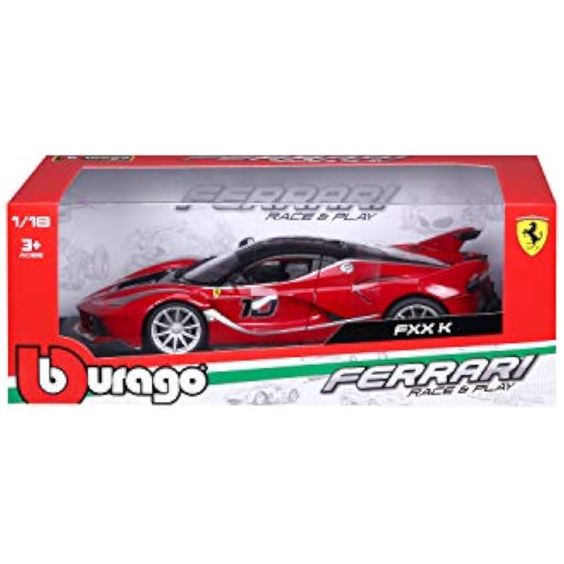 Bburago Ferrari FXX-K Diecast Model Car – 1:18 Scale Collectible Vehicle