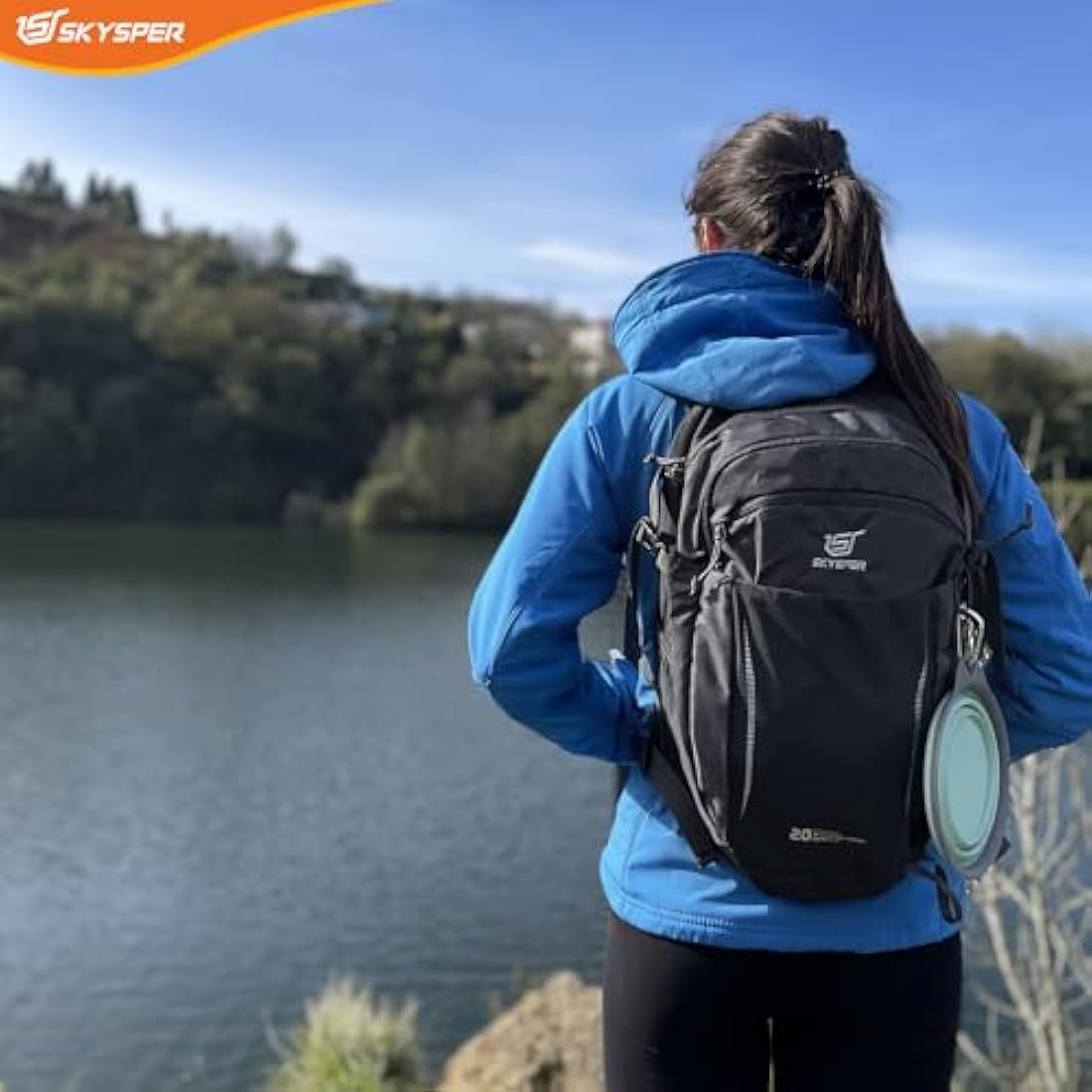 SKYSPER 20L Hiking Backpack | Lightweight Water-Resistant Travel Daypack