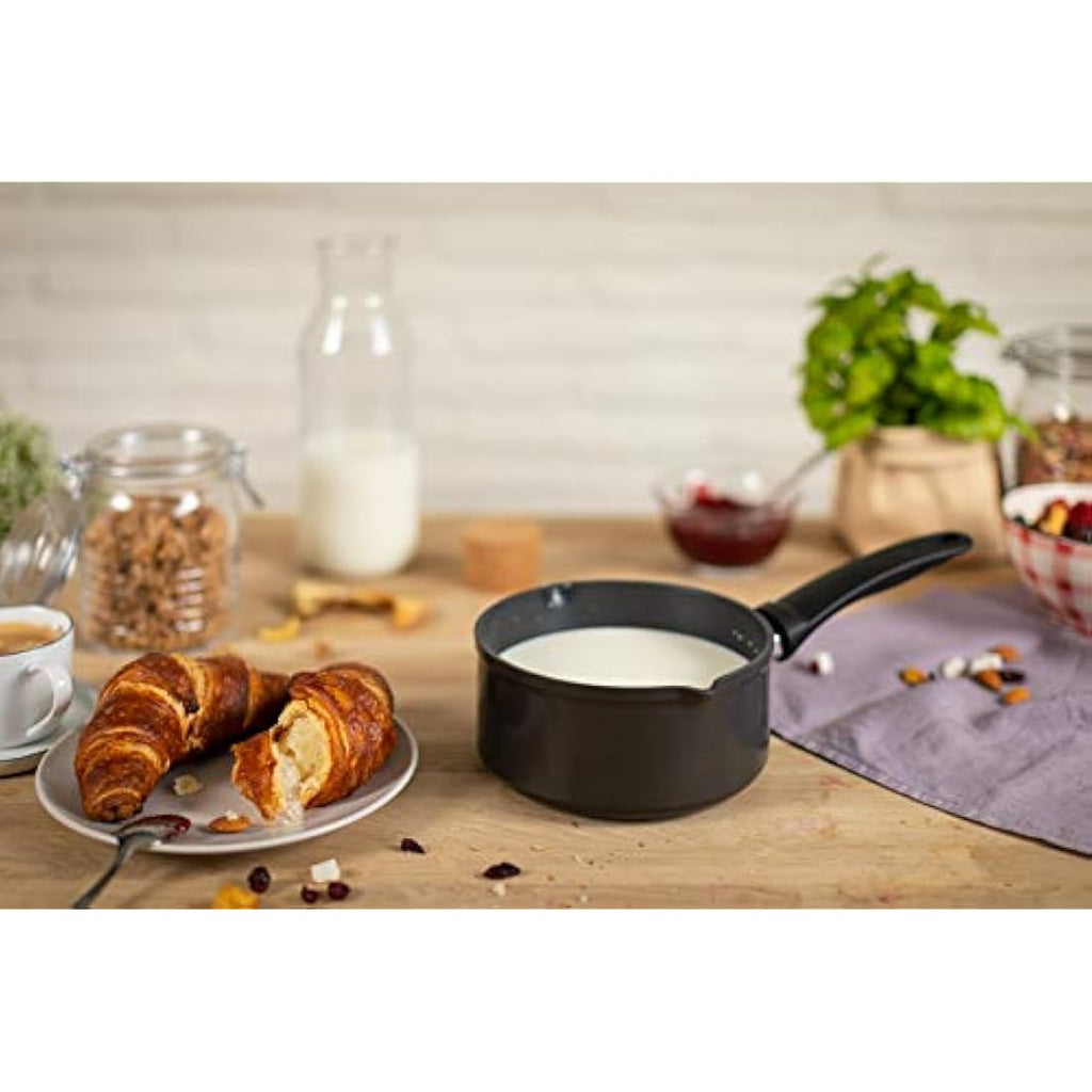 Kuhn Rikon Easy Induction Milk Pan – 16cm Non-Stick Aluminum, 1.4L