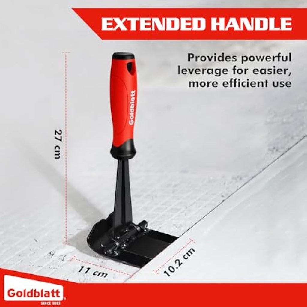 Goldblatt Trim Puller – Carbon Steel Multi-Tool for Baseboard and Molding