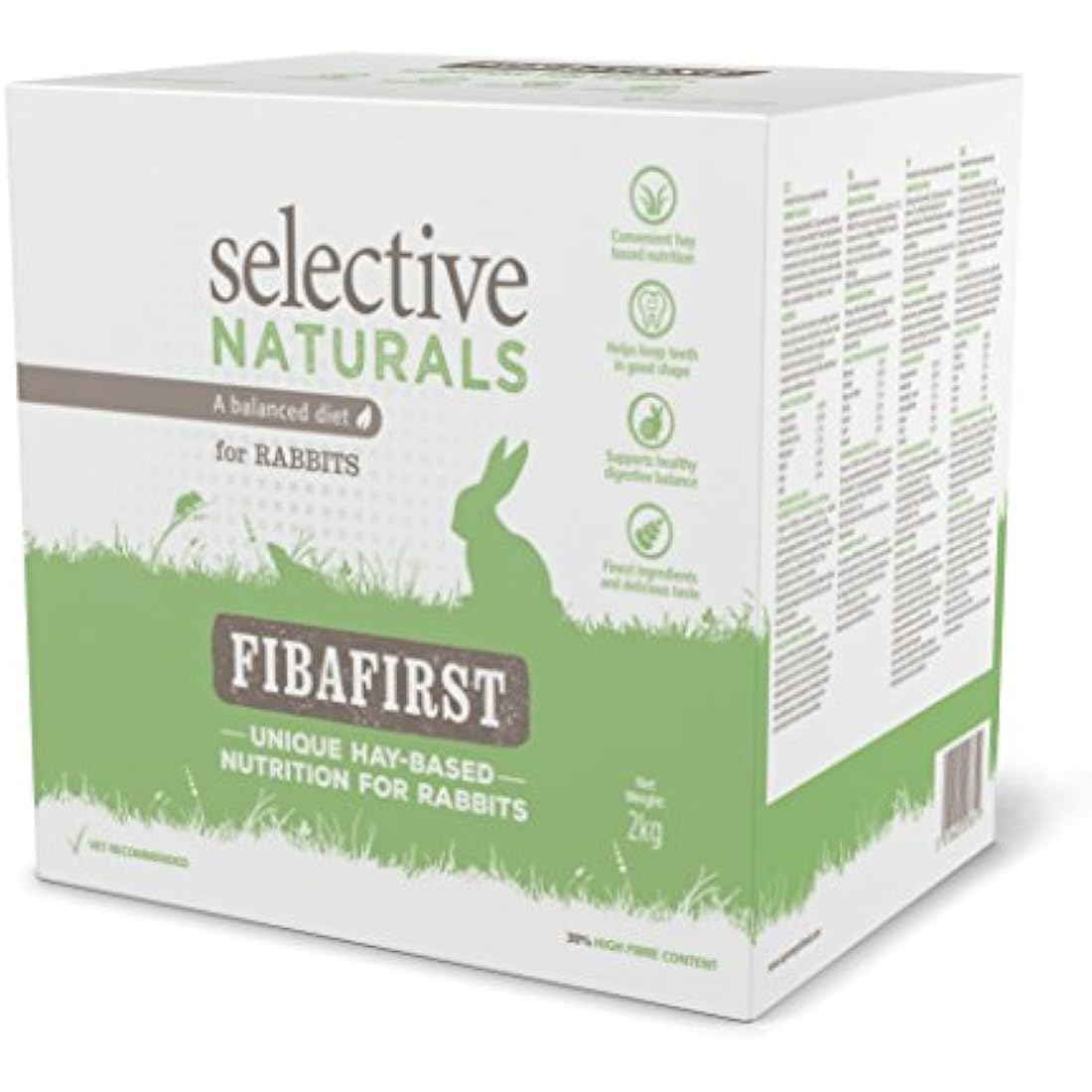 Supreme Petfoods Selective Naturals Fibafirst Rabbit Food - 2kg