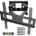 BONTEC Full Motion TV Wall Mount | 23-70 Inch Swivel & Tilt Bracket
