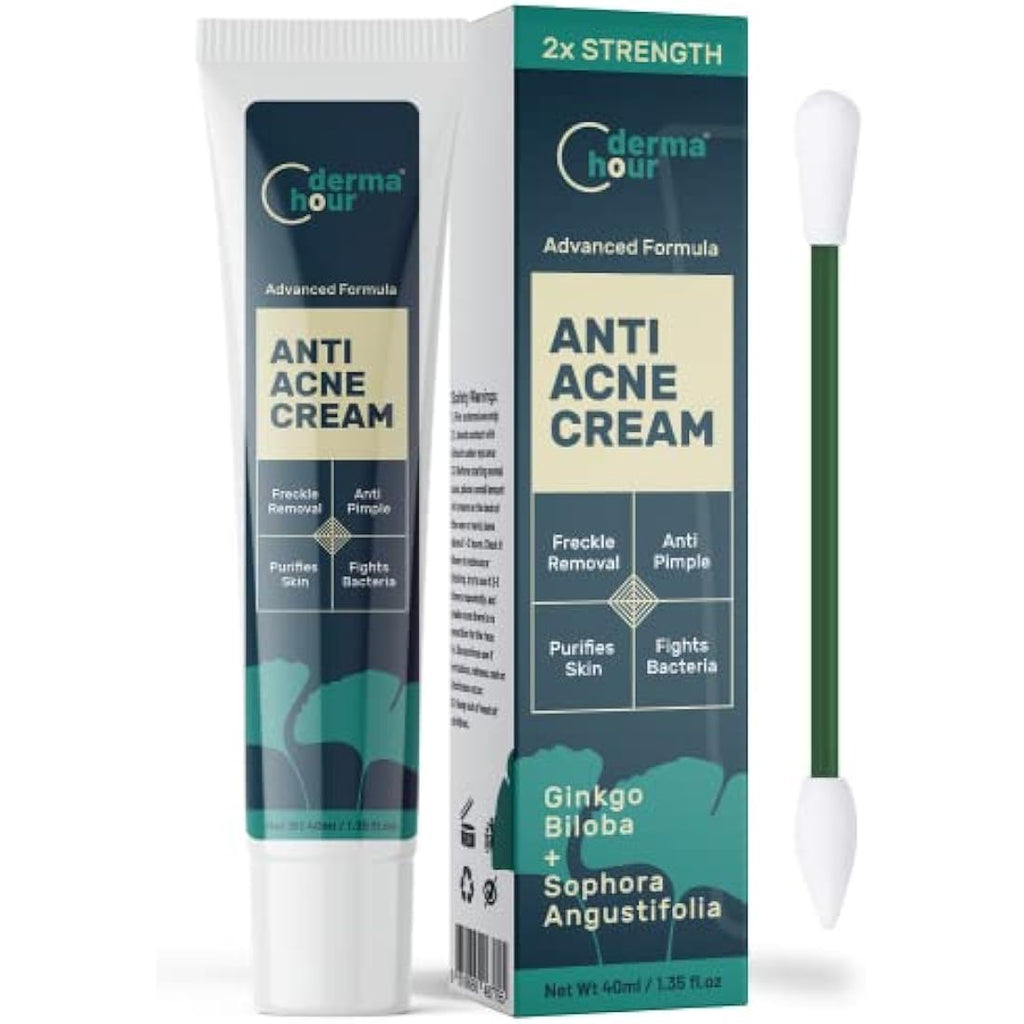 DermaHour Anti Acne Removal Cream | Oil Balancing Pore Minimizer - 40ml