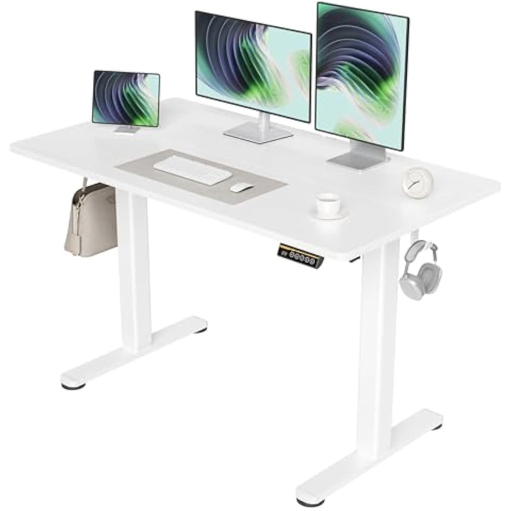 Claiks Electric Standing Desk | 120x60cm Height Adjustable Sit Stand Desk