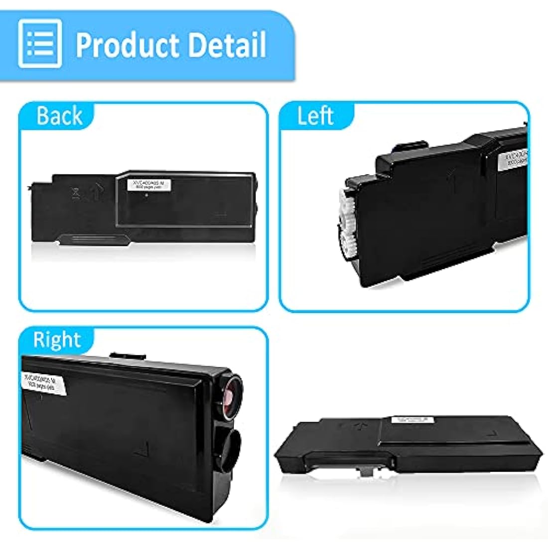 Jolof Store Compatible Toner 4-Pack for Xerox VersaLink C400 C405