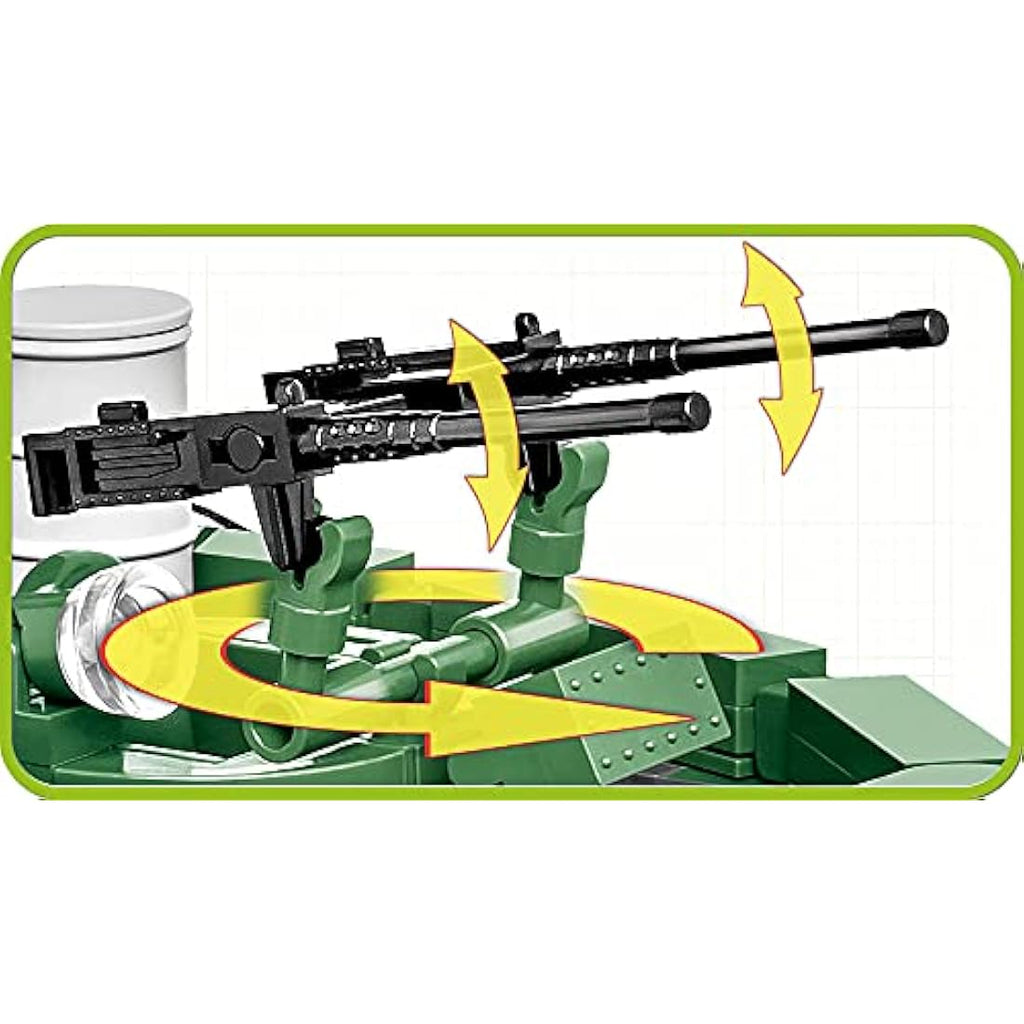 COBI Patrol Boat River MK II Military Model Building Set - 615 Pcs