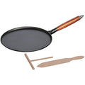 Staub Cast Iron Pancake & Crepe Pan - 28cm Matte Black - Induction Safe