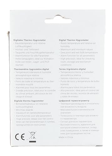 Venta 6011000 Digital Thermo-Hygrometer | High Accuracy Climate Monitor