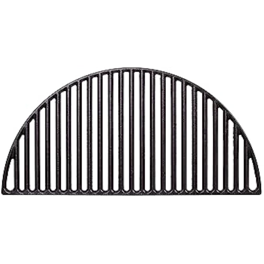 Kamado Joe Classic Half Moon Cast Iron Cooking Grate – Black Sear Grate