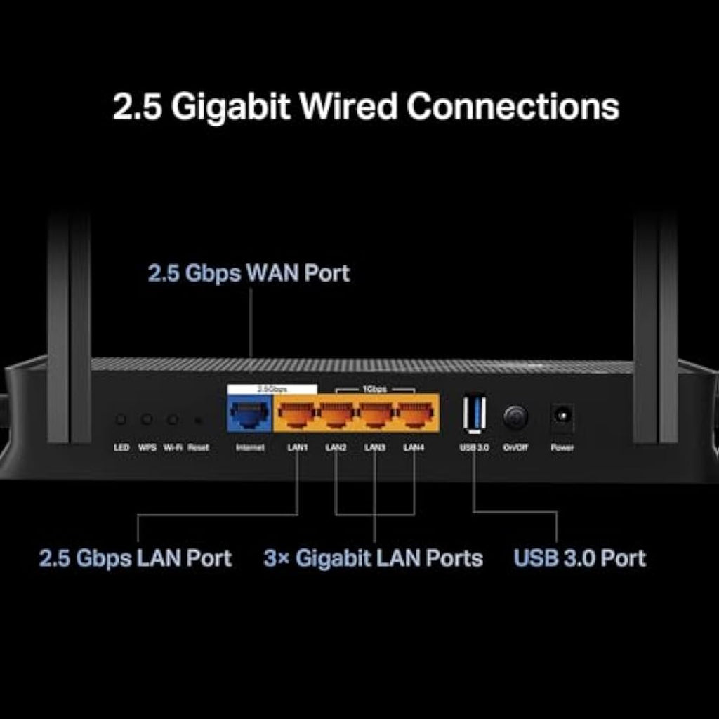 TP-Link Archer BE230 WiFi 7 Router | BE3600 Dual-Band with 2.5G Ports