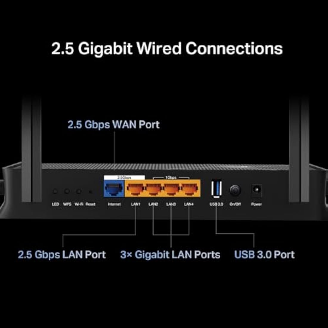 TP-Link Archer BE230 WiFi 7 Router | BE3600 Dual-Band with 2.5G Ports