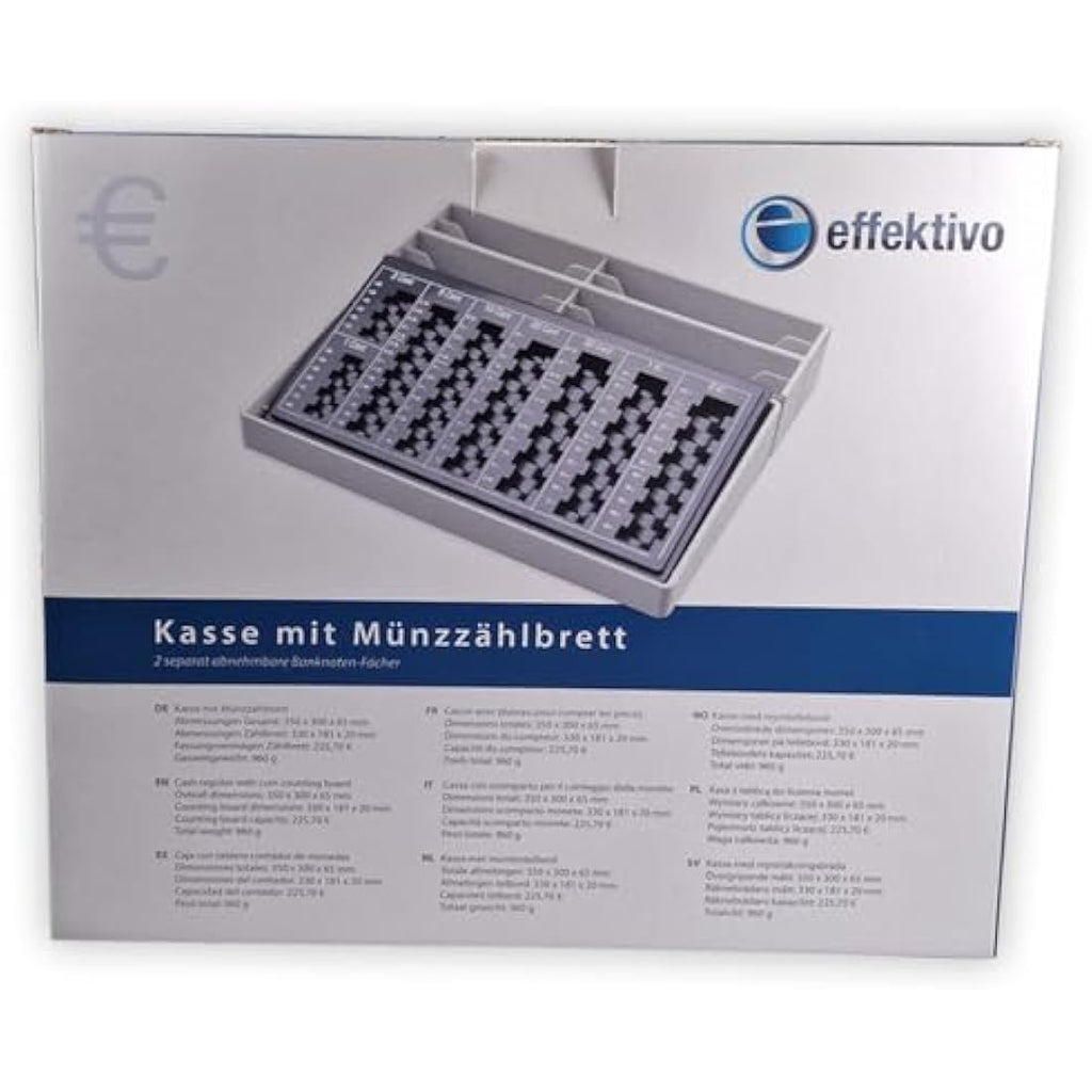 Euro Counting Board for Coins and Notes | Jolof Store Cash Organizer