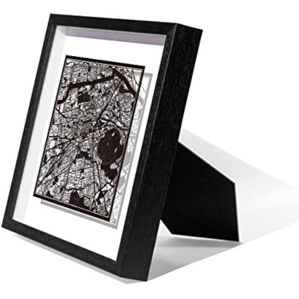 Edinburgh Marco de Papel para Mapas – Jolof Store Arte Minimalista