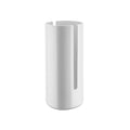 Alessi Birillo Toilet Paper Holder – White Minimalist Storage Container