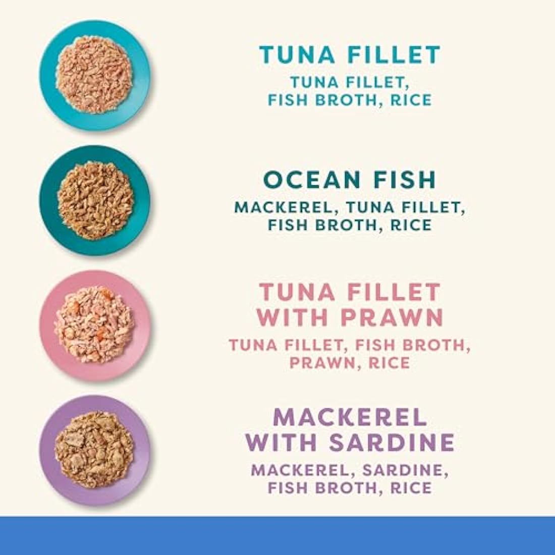 Applaws Natural Wet Cat Food | Fish Selection in Broth | 12 x 70g Tins