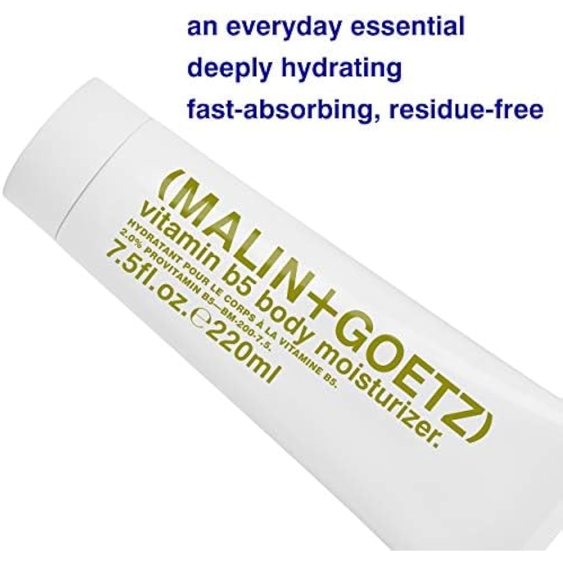 Malin + Goetz Vitamin B5 Body Moisturizer – Hydrating Bergamot, 7.5 oz